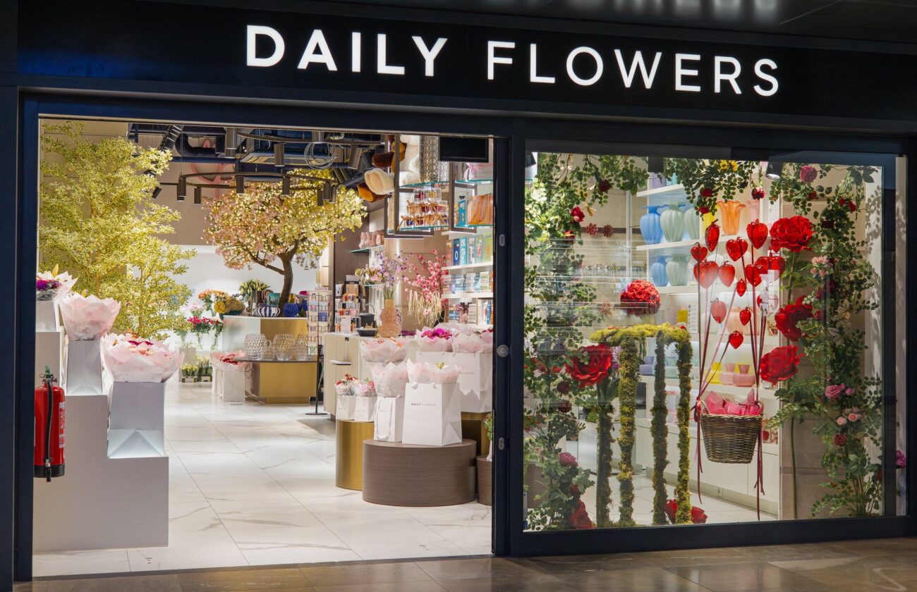 Daily Flowers flagship store in Amsterdam