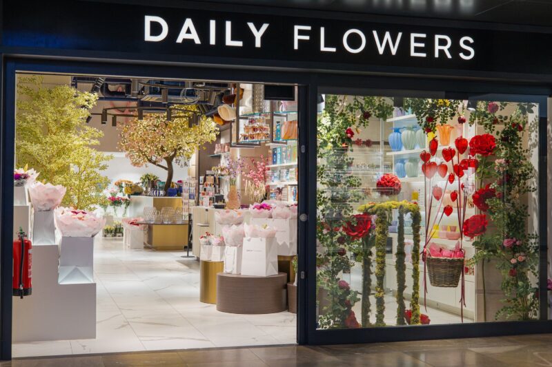 Daily Flowers flagship store in Amsterdam